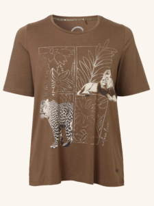 T-Shirt mit Safarimotiv